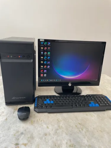 COMPUTADOR COMPLETO INTEL i5 + SSD + MONITOR + TECLADO E MOUSE