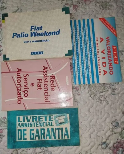 MANUAL DO PROPRIETÁRIO DE FIAT PALIO WEEKEND 96 A 2000 COMPLET