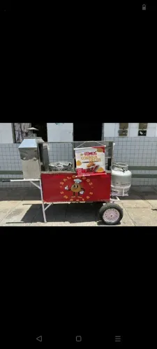 Vendo carrinho de salgados e churrasco