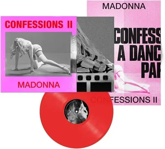 Vinil Madonna - Confessions II (Vermelho Translúcido / Importado / Lacrado)