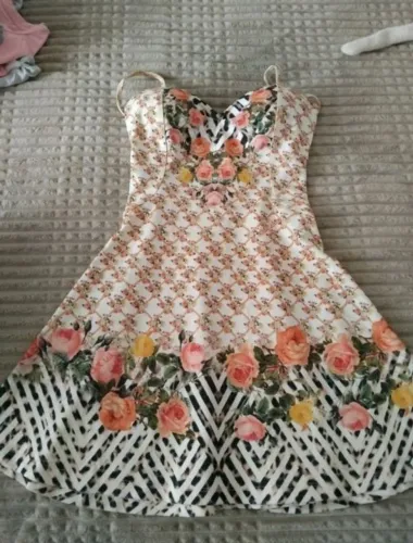 vestido infantil chik luk estampado p