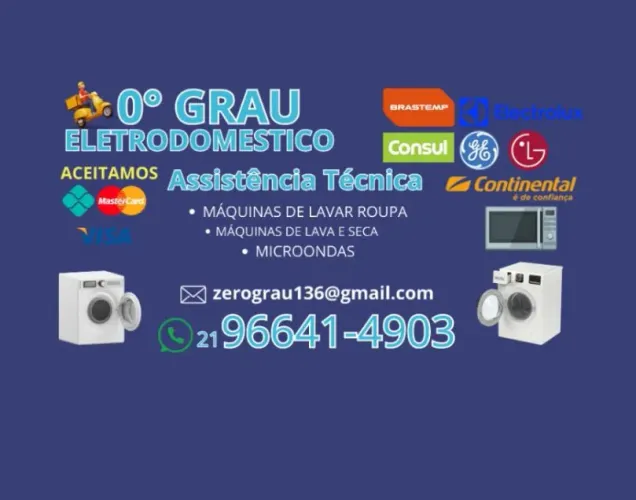 Conserto de máquina de lavar, geladeira e micro-ondas 