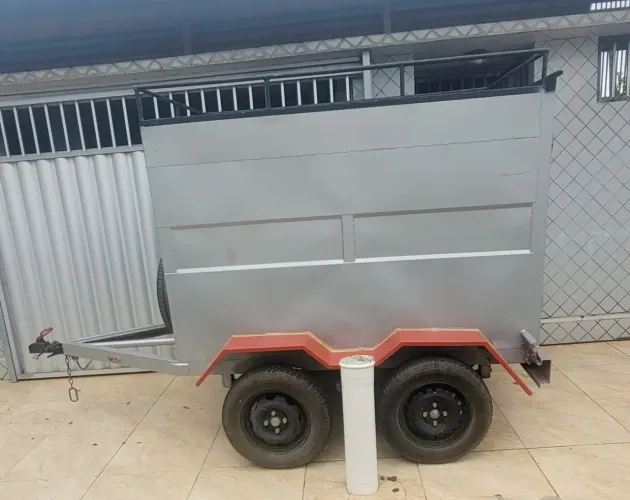 Reboque gigante! 2 eixos e regularizado