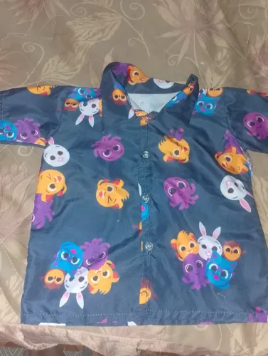 Blusa infantil bolo fofo