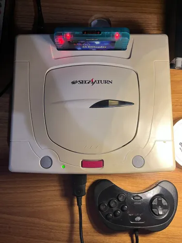 Sega Saturn Branco (Saturno e Saroo)