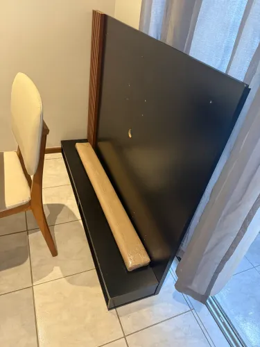 Painel em MDP para TV preto