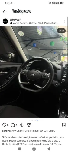 Hyundai Creta Limited 1.0 TB 12V Flex AUT 2022