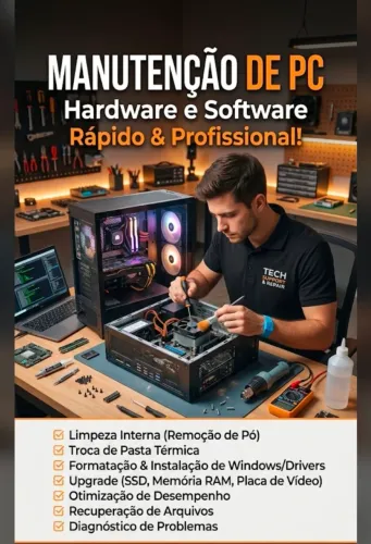 Manutenção em PC Gamer. Limpeza Pasta Termica. Instalação. Preventiva.