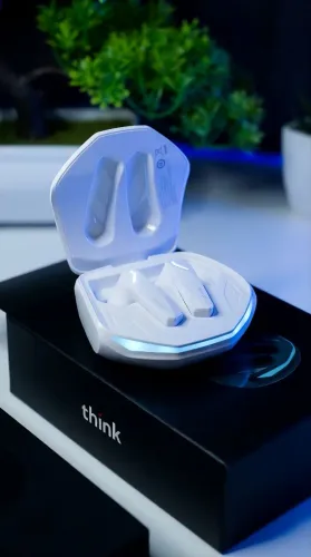 Fone sem Fio Lenovo GM2 PRO - Preto ou Branco | ORIGINAL e GAMER 