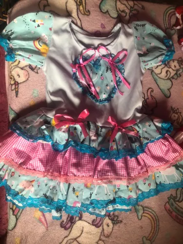 Vestido quadrilha e carnaval infantil 2/3 anos