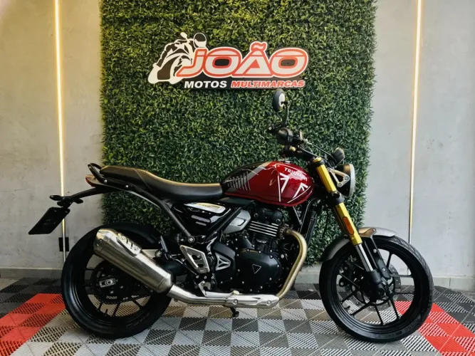 TRIUMPH SPEED 400 2025 VERMELHA