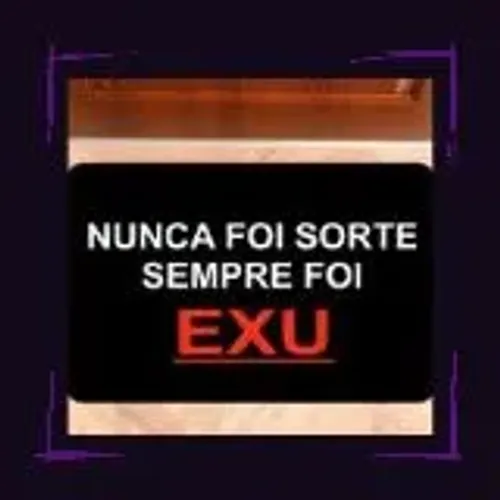 Tapete para porta - Exú