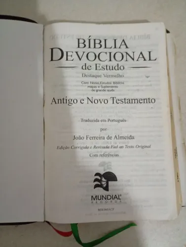 Bíblia Devocional para Estudo