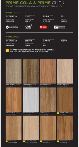 Piso laminado 