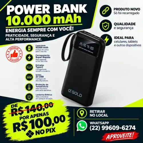 Power Bank 10000mAH
