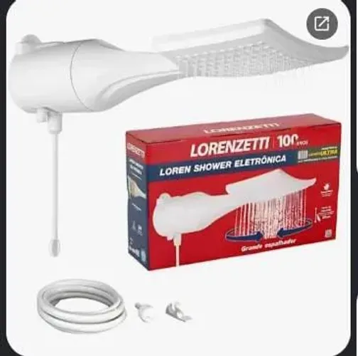Chuveiro Lorenzetti 110W na caixa
