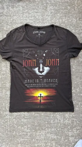 camiseta manga curta John John P