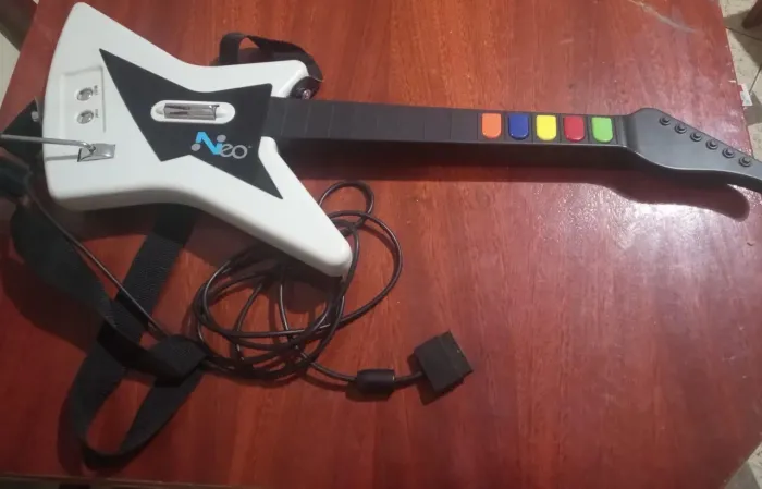 Kit Guitarra + Bateria Neo - Compatível PS2 / PS3 - Completo e Funcionando ?