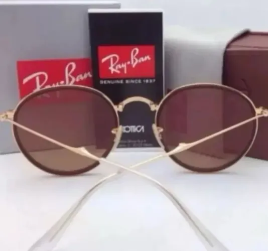 Óculos Ray Ban round dobrável