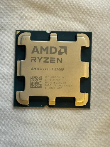 CPU: Processador AMD Ryzen 7 8700F - 8 Núcleos (AM5)