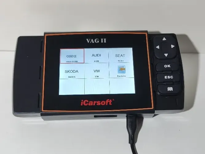 Scanner Automotivo iCarsoft VAG II c/ Cabo ODB