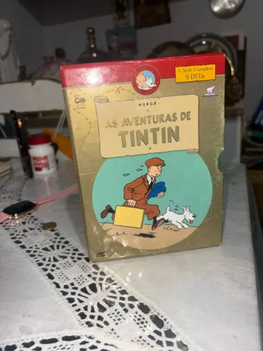 Dvd As Aventuras De Tintin Série Completa Com 9 Dvds (Usado)
