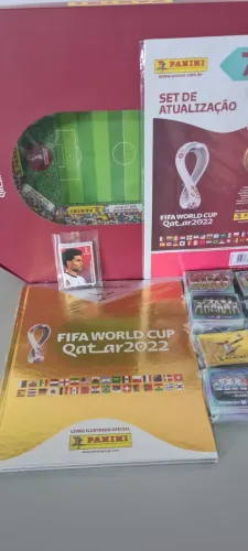 Álbum Numerado Exclusivo Colecionador Copa Do Mundo 2022 - Completo