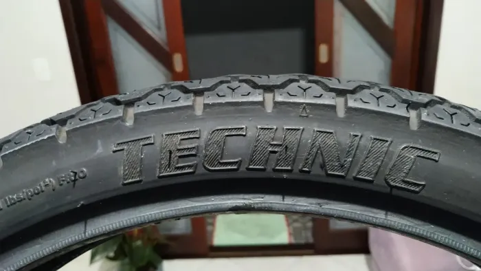 Pneu Traseiro Moto 90/90-18 Technic Tiger - Semi-novo