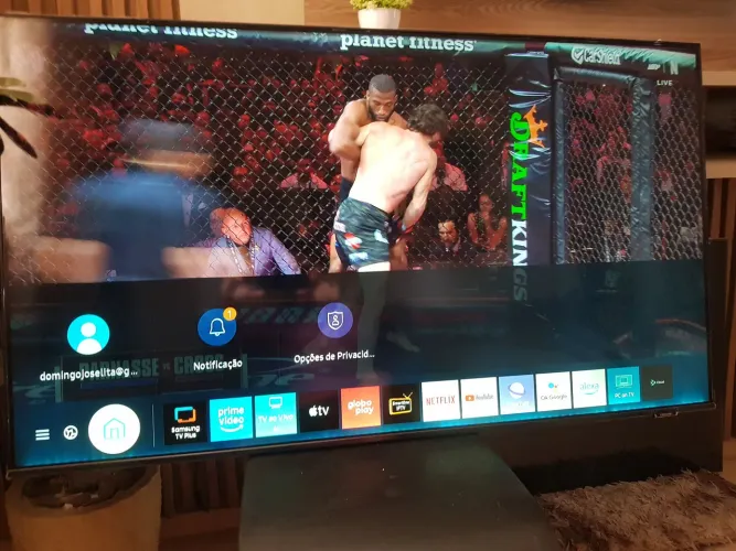 Vendi linda TV sansung 50 polegadas smart 8k comando de voz