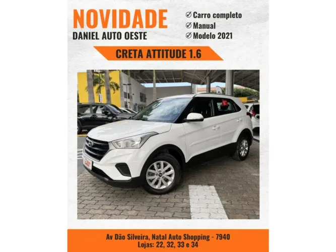 Hyundai Creta Attitude 1.6 16V Flex Mec. 2021