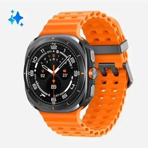 Galaxy Watch Ultra LTE 47mm Titânio Cinza com 1,47", 4G e 32GB