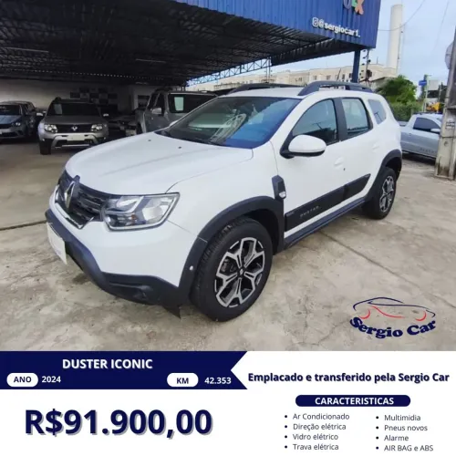 Renault Duster Iconic 1.3 TB 16V Flex Aut. 2024