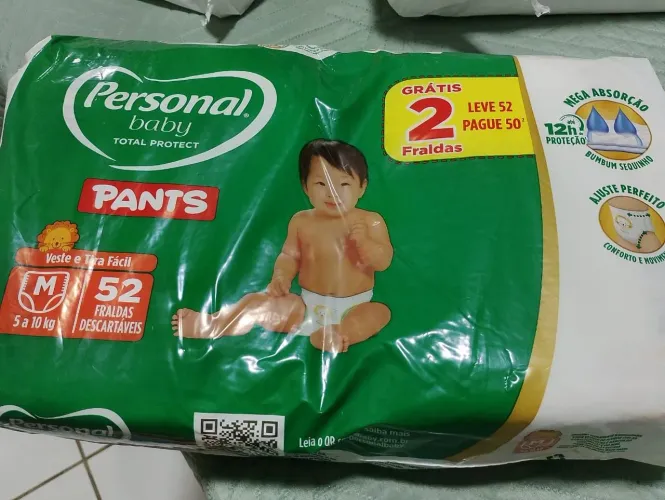 Fralda personal short 