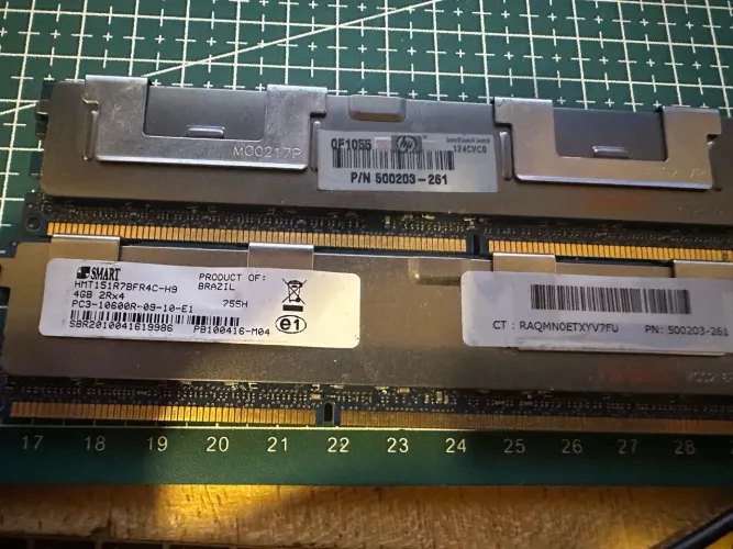 Memória DDR3 ECC - servidor 8gb ( 2x4)
