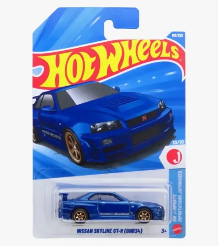 Nissan Skyline GTR R34 Hot Wheels 