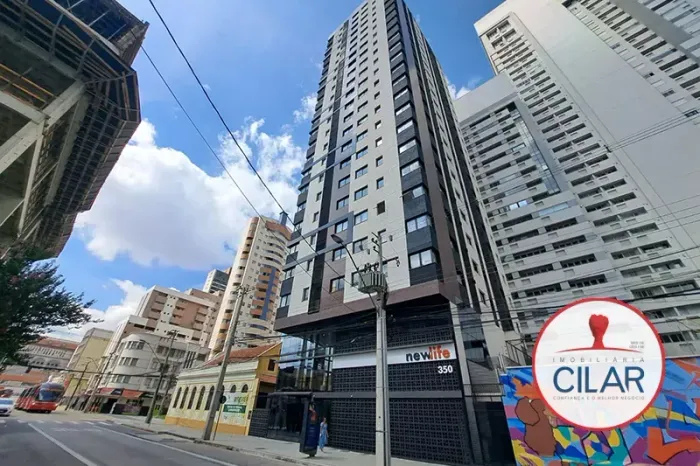 Imobiliária Cilar Aluga Stúdio no Centro com 47,68m², Ref. 00220.004 - CILAR