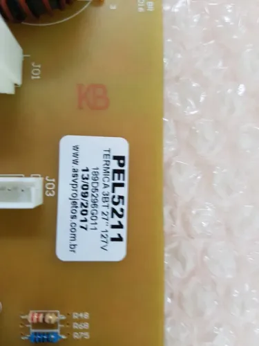 Placa eletrônica lavadora GE 10Kg antiga