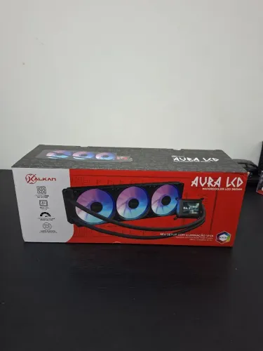 Watercooler Kalkan 360mm ARGB com TELA! (Lacrado)