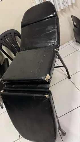 Maca com avarias no estofado