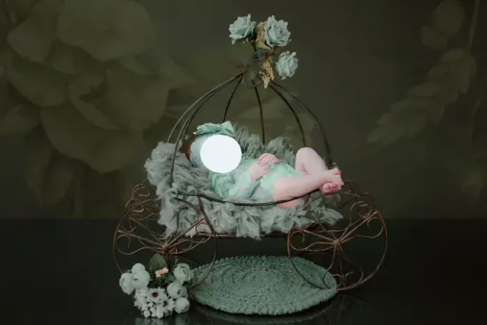 Carruagem-princesa-ensaio-newborn