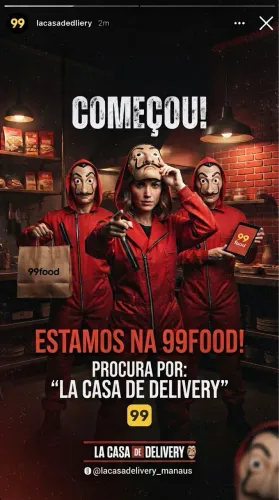 LANCHE ESTAMOS NA 99food