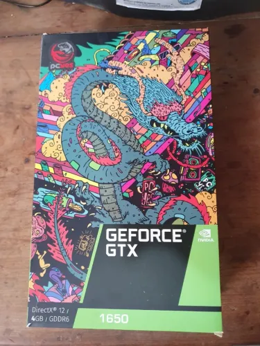 Placa de vídeo PCYes Geforce GTX 1650 4GB GDDR6 128BITS