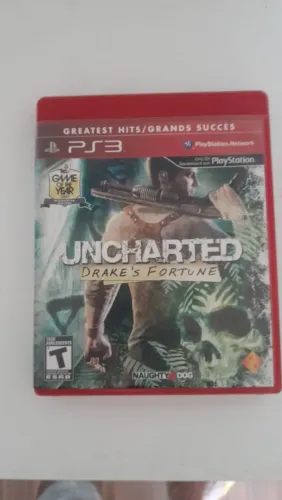 Kit 2 Jogos PS3 Uncharted 3 Drake's Deception e Uncharted Drake's Fortune 