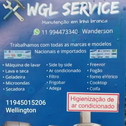 Atendemos linha branca em geral
