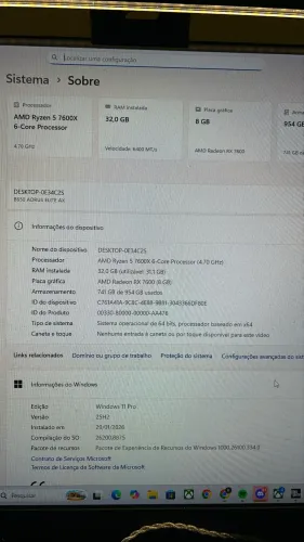 RYZEN 5 7600X AM5