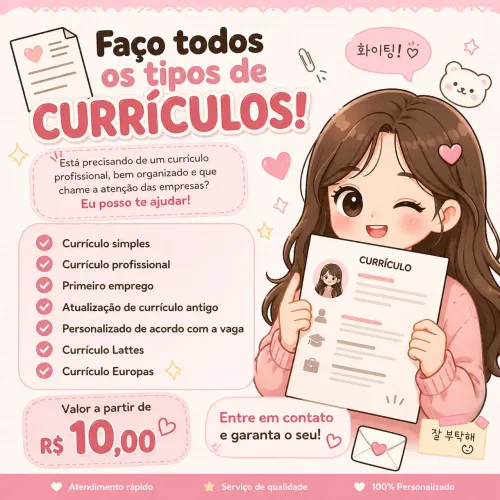 Serviço de currículos