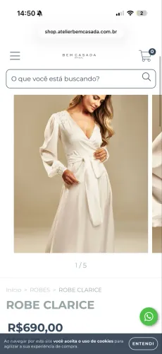 Robe Noiva - ateliê Bem Casada Bridal