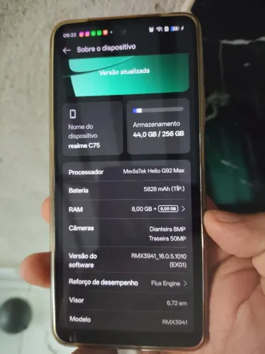 Vende-se realme c75,sem detalhes semi-novo 