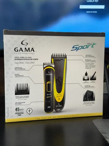 Kit Máquina 2 de Corte Gama Italy a Bateria