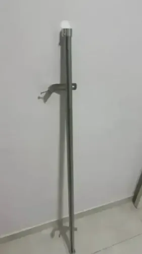Varão para cortina trilho suíço 1,25m metal